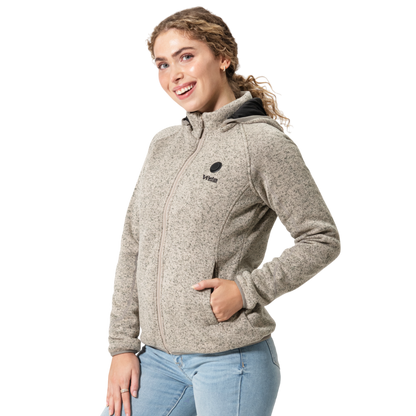Alpine Women’s Hooded Heated Fleece, view 1