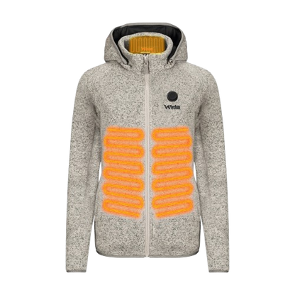 Alpine Women’s Hooded Heated Fleece, view 2