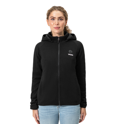 Alpine Women’s Hooded Heated Fleece, view 4