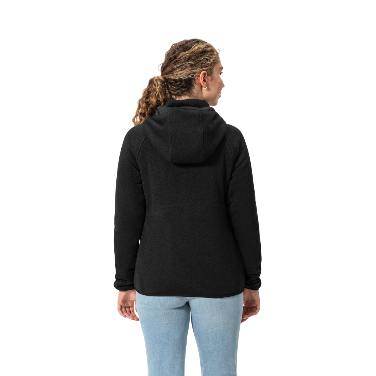 Alpine Women’s Hooded Heated Fleece, view 6