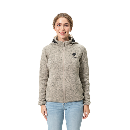 Alpine Women’s Hooded Heated Fleece, view 7