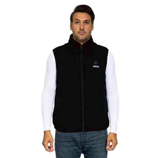 Aspen Men’s Heated Fleece Vest, view 1