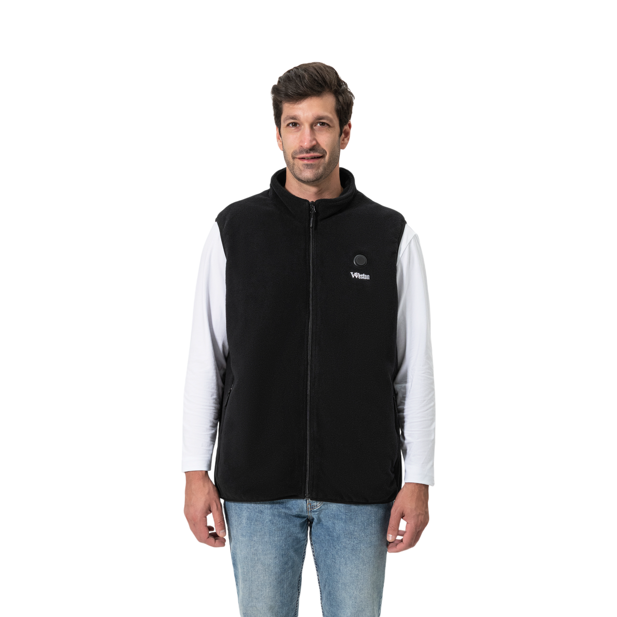 Aspen Men’s Heated Fleece Vest, view 6
