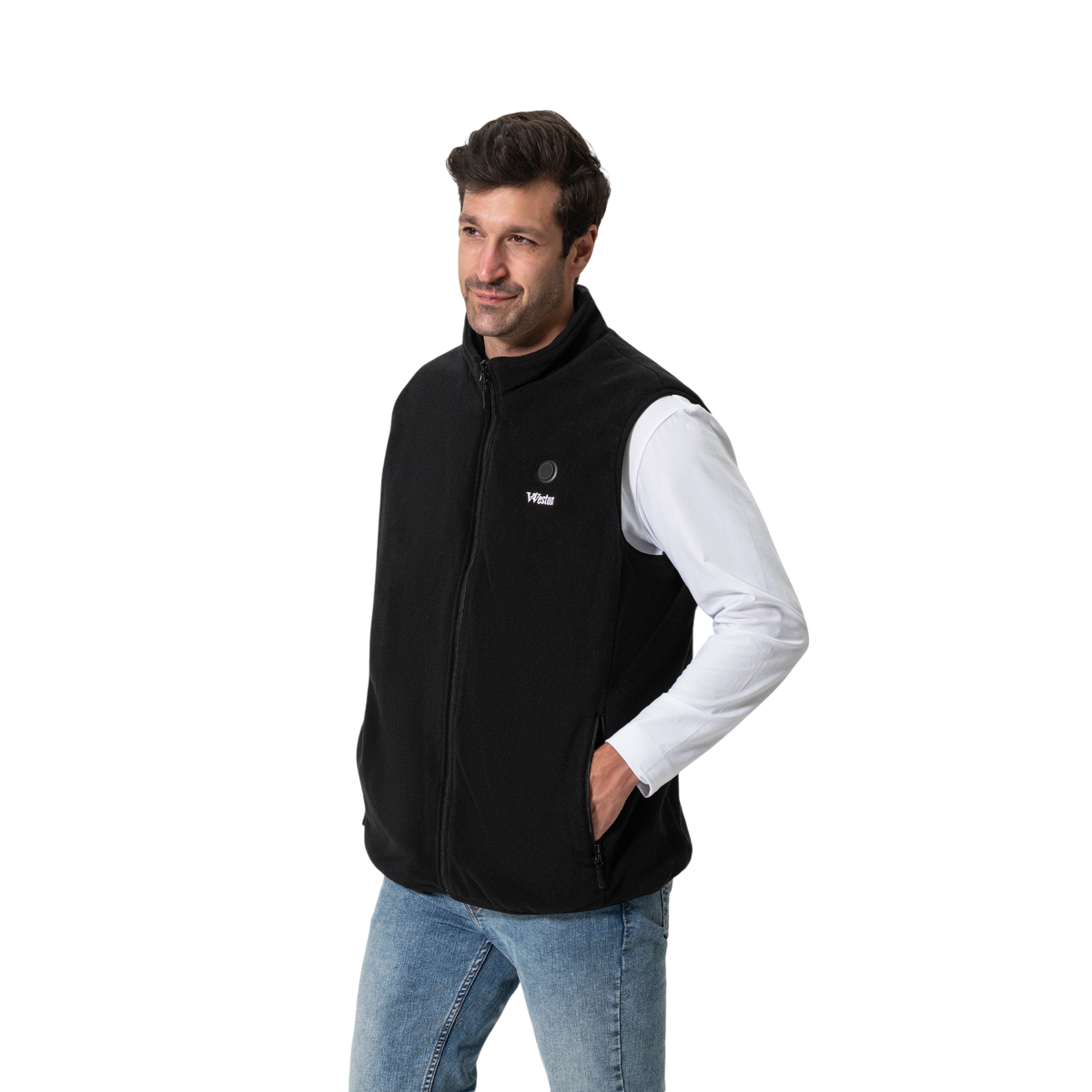Aspen Men’s Heated Fleece Vest, view 7