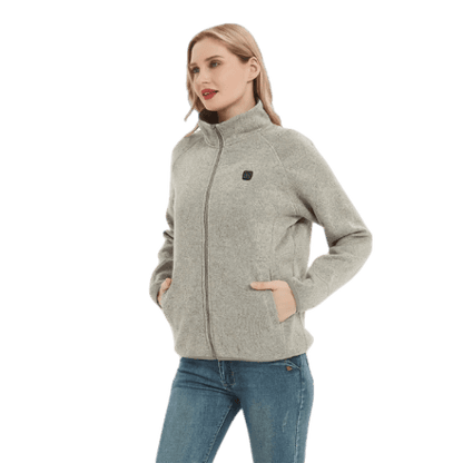 Aurora Women’s Heated Fleece Jacket, view 1