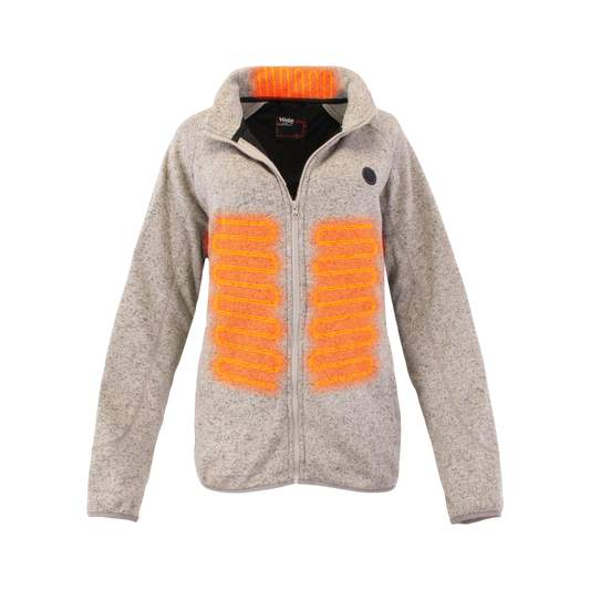 Aurora Women’s Heated Fleece Jacket, view 2