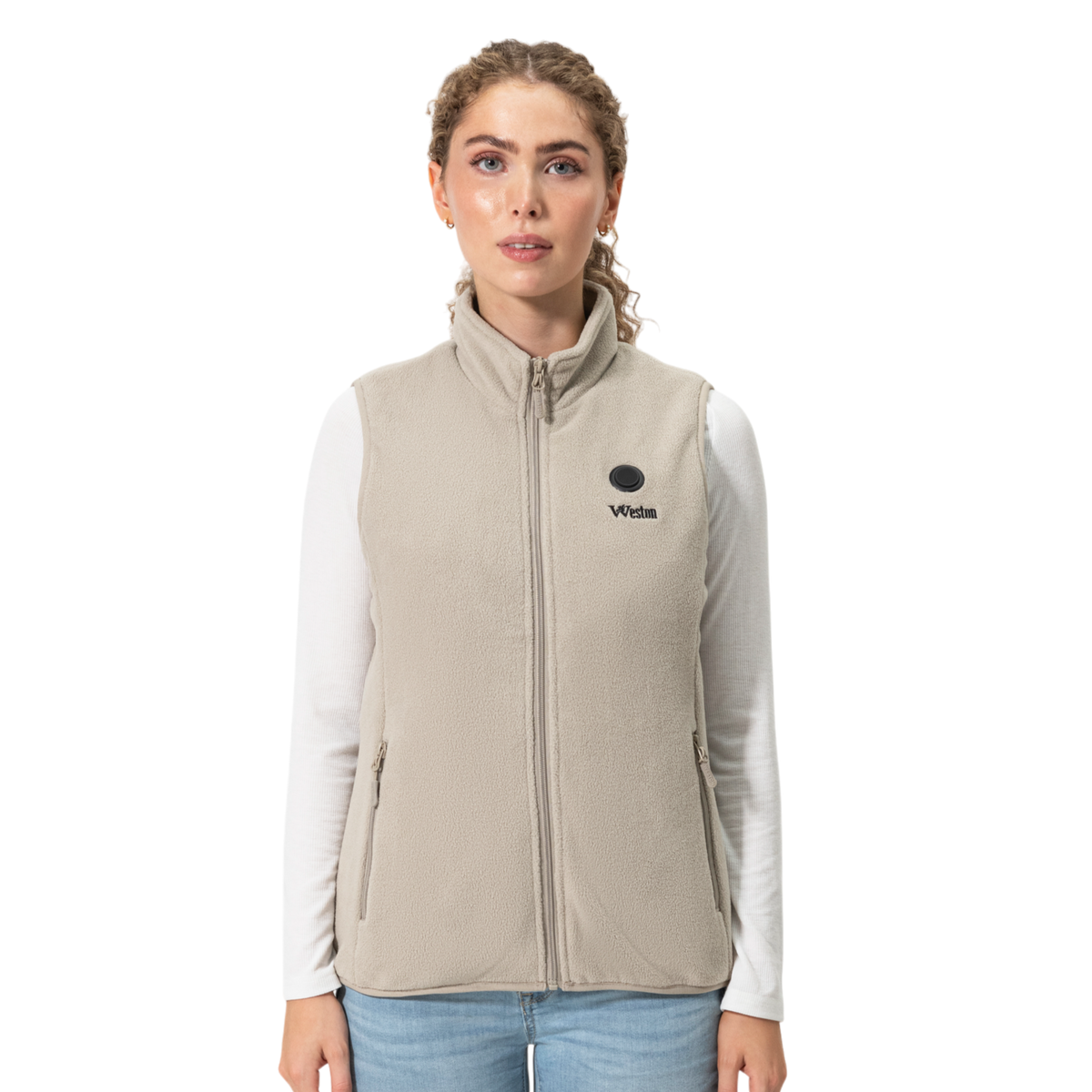 Cove Women’s Heated Fleece Vest, view 7