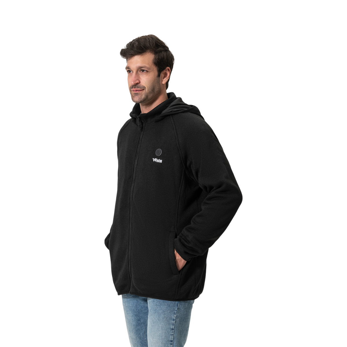 Timber Men’s Hooded Heated Fleece, view 5