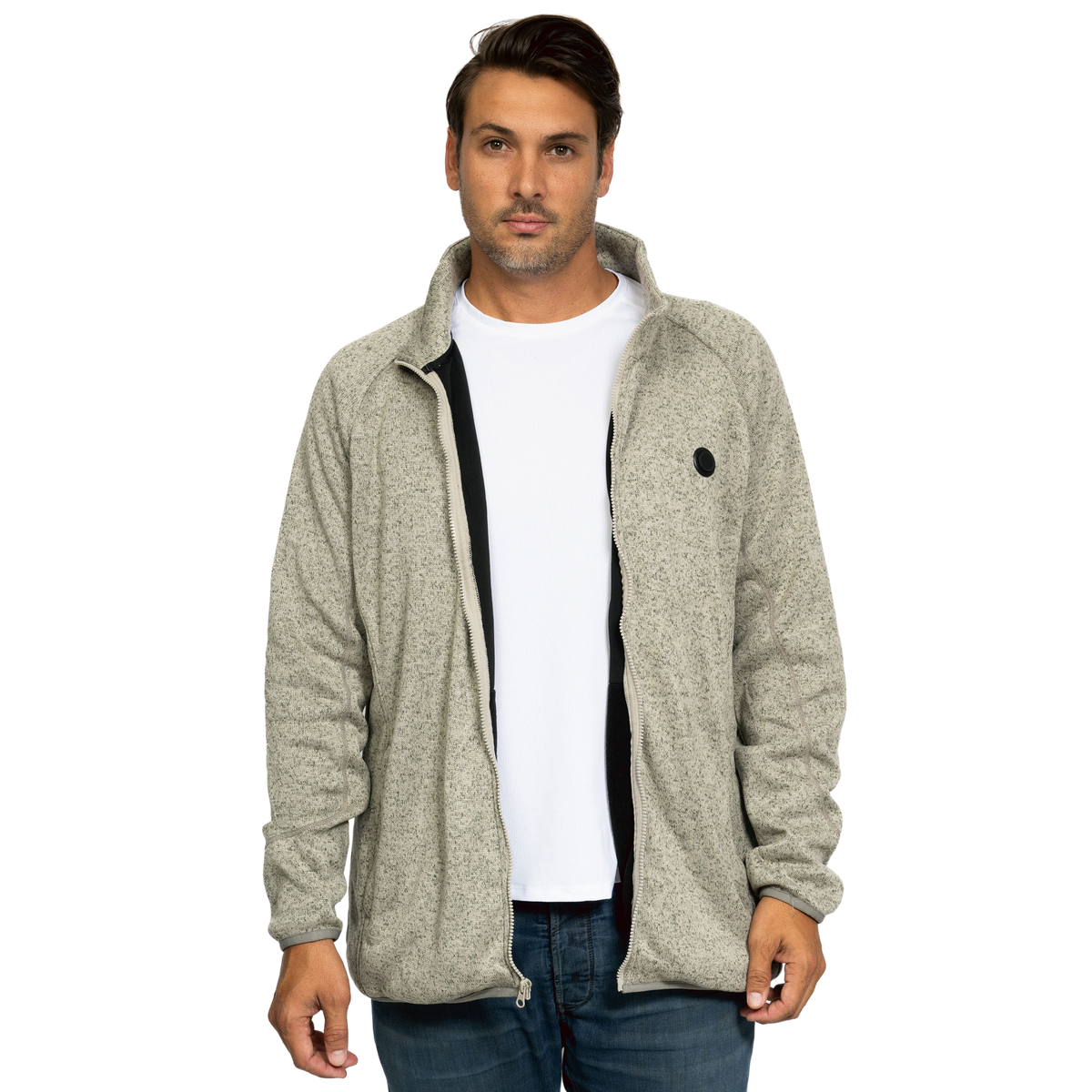 Trail Men’s Heated Fleece Jacket, view 4